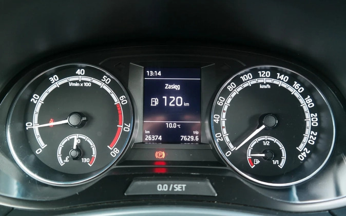 Skoda Fabia cena 59900 przebieg: 26374, rok produkcji 2021 z Tykocin małe 352